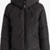 Khujo Winterjassen Winterjas Esila Dames Zwart