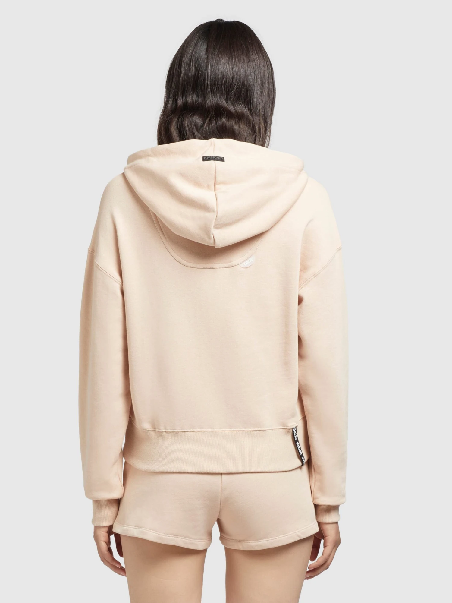 Khujo Longsleeves Shirt Dalia Dames Abrikoos 4 Khujo Longsleeves Shirt Dalia Dames Abrikoos - Image 4