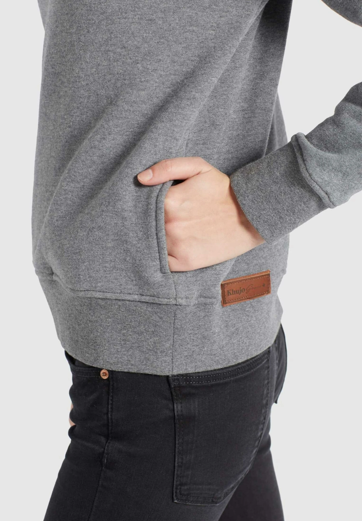 Khujo Sweatshirts Sweatshirt Lisel Dames Grijs 7 Khujo Sweatshirts Sweatshirt Lisel Dames Grijs - Image 7