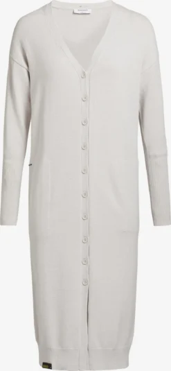 Khujo Vesten Gebreid Vest Elina Dames Crème