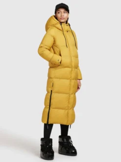 Khujo Wintermantels Wintermantel Dames Goudgeel -Kleding Verkoop a1d61c82b882dc8968538374885bee0b scaled