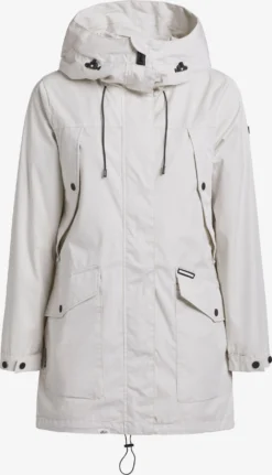 Khujo Tussenmantels Tussenmantel AIRA Dames Lichtgrijs