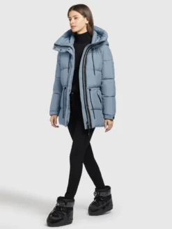 Khujo Winterjassen Winterjas Leviani2 Dames Duifblauw -Kleding Verkoop a27d075ad75ae40b8e30bf5525263a74 scaled