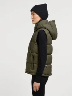 Khujo Bodywarmers Bodywarmer Eden Dames Kaki -Kleding Verkoop a31c2ffd6d712dabbcffe8c55149fc74 scaled
