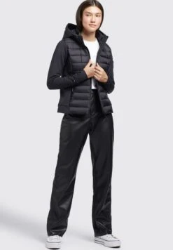 Khujo Ghita Matt - Jas - Schwarz -Kleding Verkoop a4a3f0ee7d884e3fa27514d8965011dc