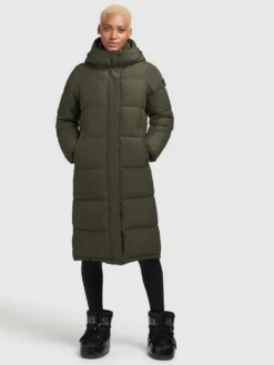 Khujo Wintermantels Wintermantel Tione Dames Donkergroen -Kleding Verkoop a7d6c1fb0fd3f72f6fa2c699d84f968c scaled