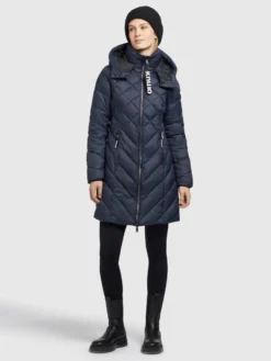 Khujo Tussenmantels Tussenmantel Aneth Dames Navy -Kleding Verkoop a81b17579e1c33cd94aa062d202504d2 scaled