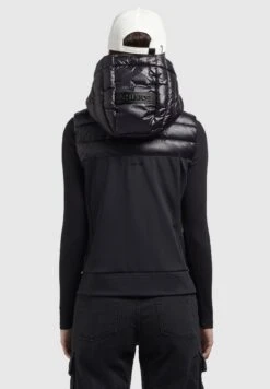 Khujo Fabia Shiny - Bodywarmer - Schwarz -Kleding Verkoop a9fdf14a528b46ffb516f344c545c38c