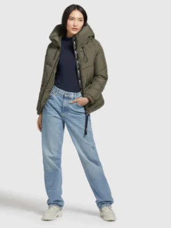 Khujo Winterjassen Winterjas Esila Dames Kaki -Kleding Verkoop ac21cca73b786338dd8995fdfb079e48 scaled