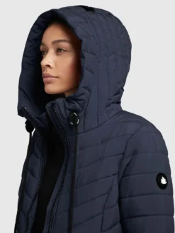 Khujo Winterjassen Winterjas Patt Dames Donkerblauw -Kleding Verkoop ac89c66f6161a5209851b96997c0ef32 scaled