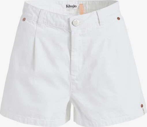 Khujo Jeans Loosefit Bandplooi Jeans Cambel Dames Wit -Kleding Verkoop ae025df3218180bf13befcd3a46e298e