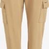 Khujo Sweatpants Tapered Cargobroek Staci Dames Beige