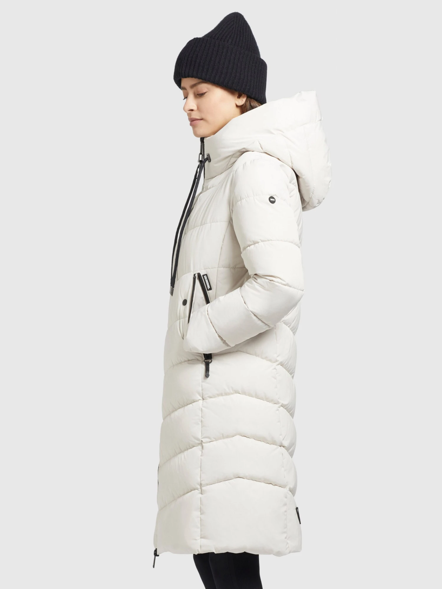 Khujo Tussenmantels Tussenmantel Klayd Dames Offwhite 5 Khujo Tussenmantels Tussenmantel Klayd Dames Offwhite - Image 5