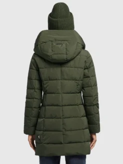 Khujo Korte Mantels Wintermantel Floyt Dames Olijfgroen -Kleding Verkoop b722d50bd1615e547b33330359de0848 scaled