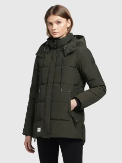 Khujo Winterjassen Winterjas Eunice Dames Olijfgroen -Kleding Verkoop b7f58cbc90416ad4e6e8917849126d51 scaled
