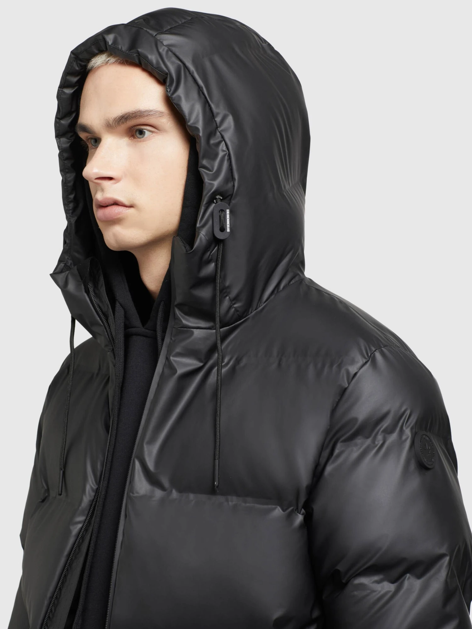 Khujo Tussenjassen Tussenjas Nabor Heren Zwart 7 Khujo Tussenjassen Tussenjas Nabor Heren Zwart - Image 7