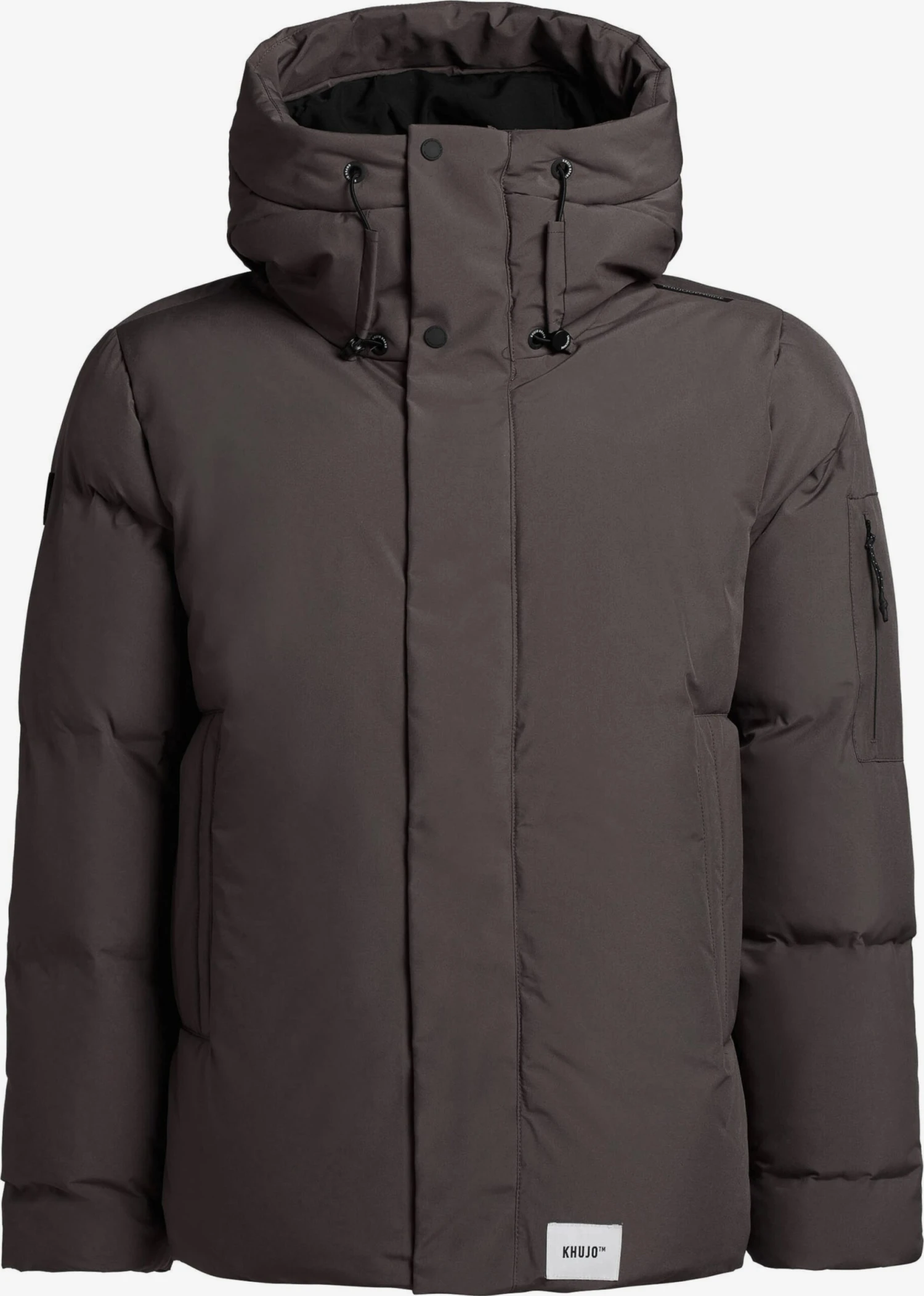 Khujo Winterjassen Winterjas Cann Heren Donkergrijs 1 Khujo Winterjassen Winterjas Cann Heren Donkergrijs