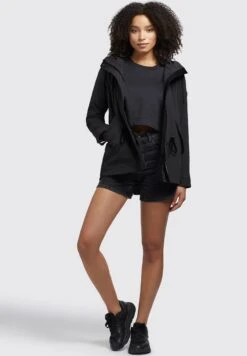 Khujo Gammi - Jas - Schwarz -Kleding Verkoop ba7b3cc748f74c5d9d94e30863d4fedd