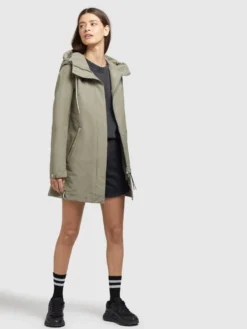 Khujo Tussenmantels Tussenmantel Artisa Dames Grijs / Groen -Kleding Verkoop bc8e577941b7308f9e342d39650300a8 scaled