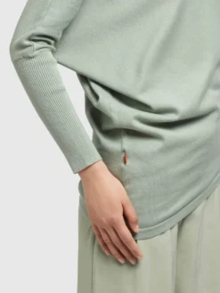 Khujo Fijngebreide Truien Trui Shea Dames Mintgroen -Kleding Verkoop be7223ee34427e687a5a500a481d295a scaled