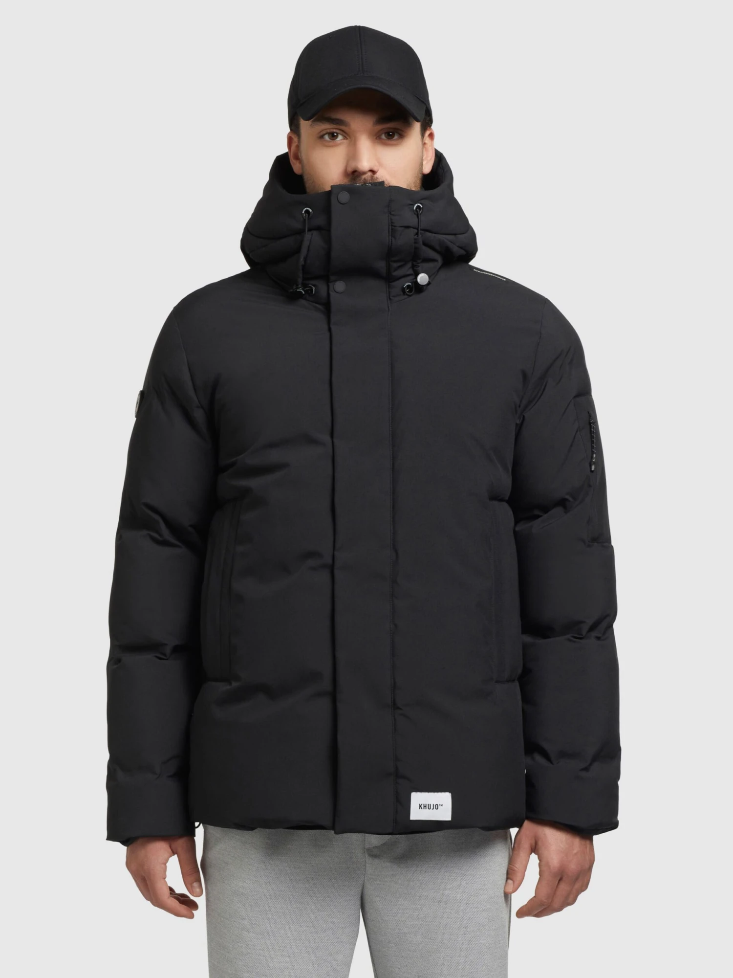 Khujo Winterjassen Winterjas Cann Heren Zwart 2 Khujo Winterjassen Winterjas Cann Heren Zwart - Image 2