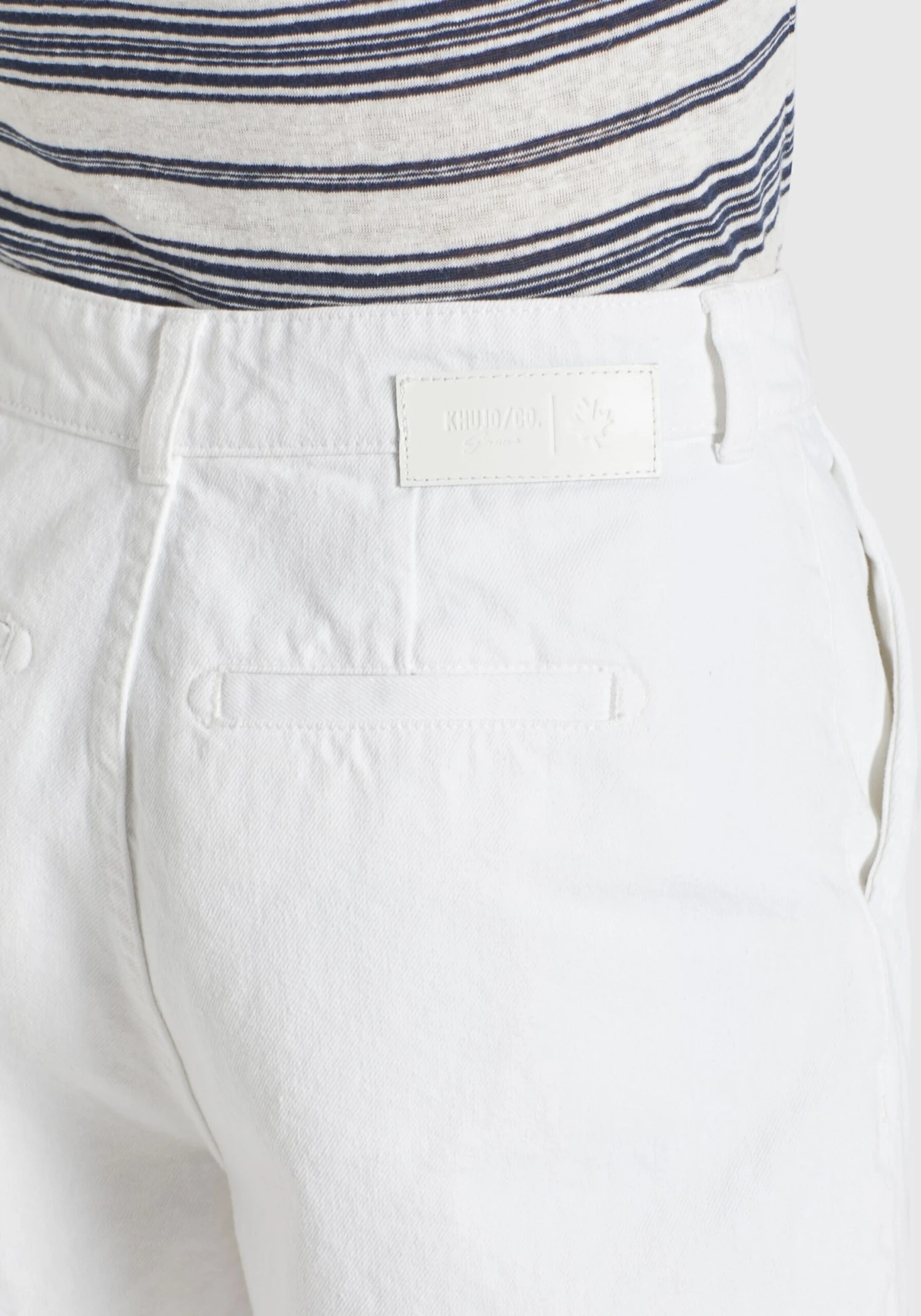 Khujo Jeans Loosefit Bandplooi Jeans Cambel Dames Wit 7 Khujo Jeans Loosefit Bandplooi Jeans Cambel Dames Wit - Image 7