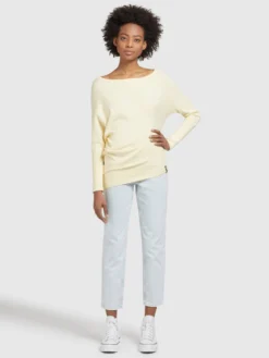 Khujo Fijngebreide Truien Trui Shea Dames Lichtgeel -Kleding Verkoop c3714de30c29ff27b0368dd2468e5a1f scaled