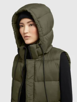Khujo Bodywarmers Bodywarmer Eden Dames Kaki -Kleding Verkoop c41c4bcaf14a02263770ff1ffe876720 scaled