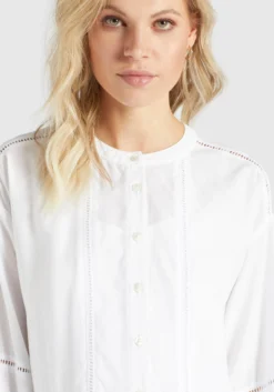 Khujo Blousejurken Blousejurk Crepes Dames Wit -Kleding Verkoop c6f6782bb458d8ecf0814adc149337d3 scaled