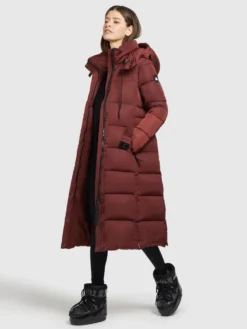 Khujo Wintermantels Wintermantel HAZELLE Dames Roestrood -Kleding Verkoop c8015ddca42489adb5f48eb35f2bb02e scaled