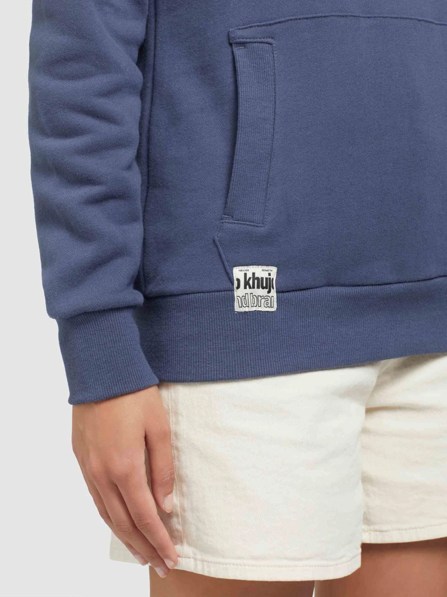 Khujo Hoodies Sweatshirt Rhabea Dames Blauw 8 Khujo Hoodies Sweatshirt Rhabea Dames Blauw - Image 8