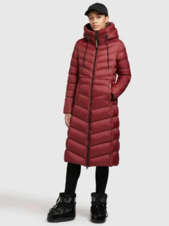 Khujo Winterjassen Winterjas Ingram Shine Dames Donkerrood -Kleding Verkoop c9185d6c8007834275d5d6973b9a3b23 scaled