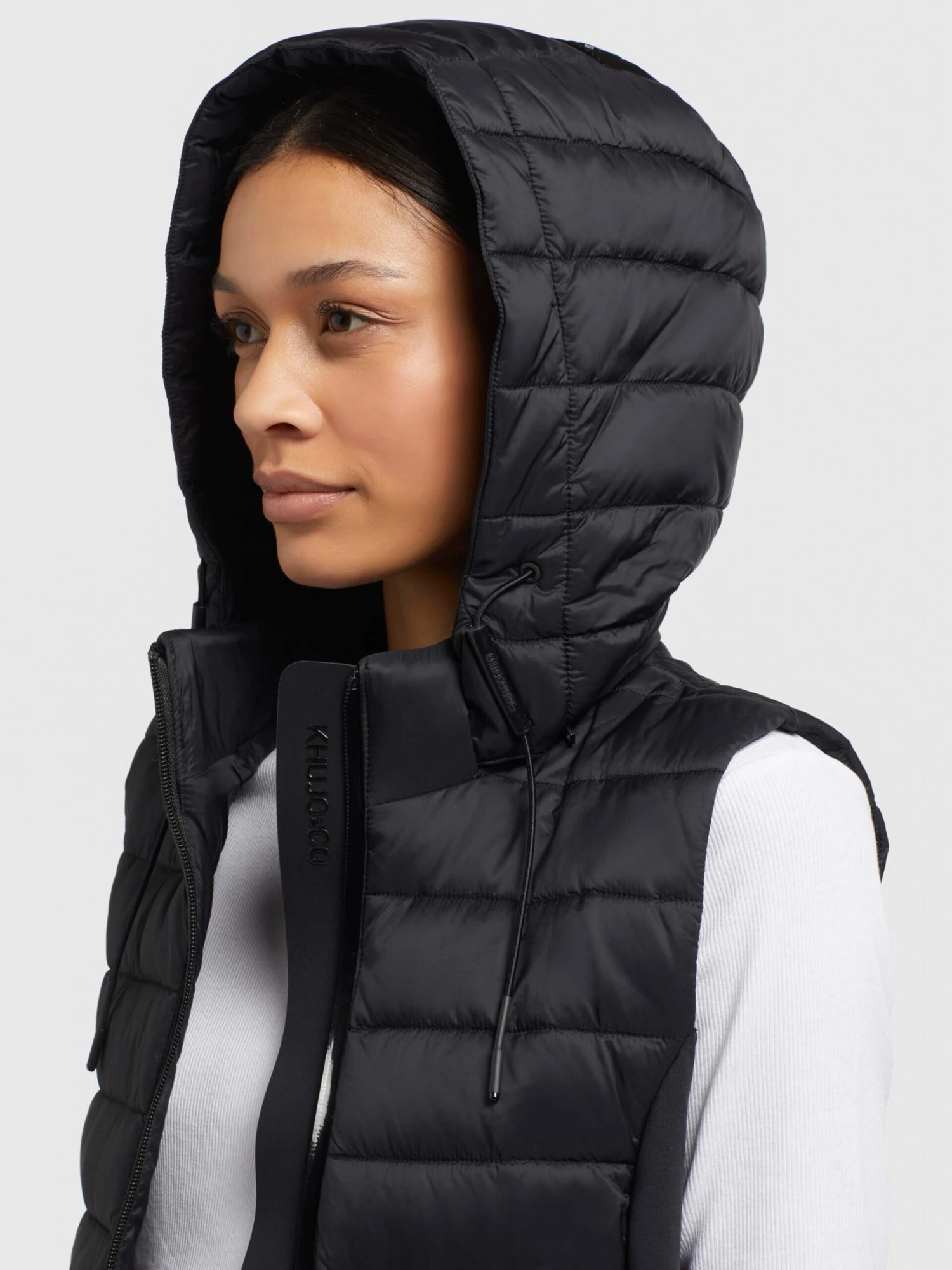 Khujo Bodywarmers Bodywarmer Fabia Matt Dames Zwart 7 Khujo Bodywarmers Bodywarmer Fabia Matt Dames Zwart - Image 7