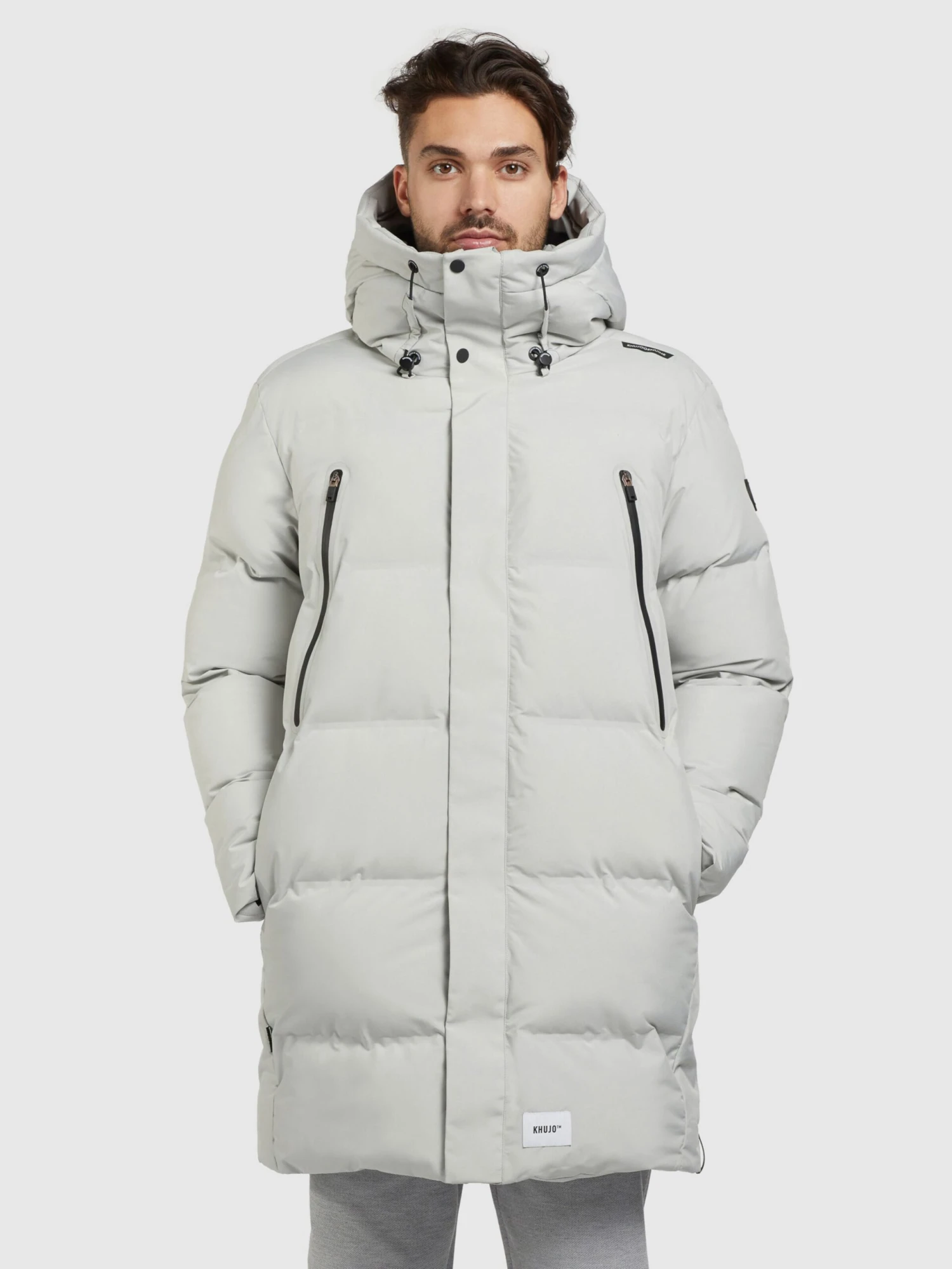 Khujo Winterjassen Winterjas Clide Heren Wit 2 Khujo Winterjassen Winterjas Clide Heren Wit - Image 2