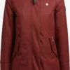 Khujo Parkas Tussenparka Dames Roestrood