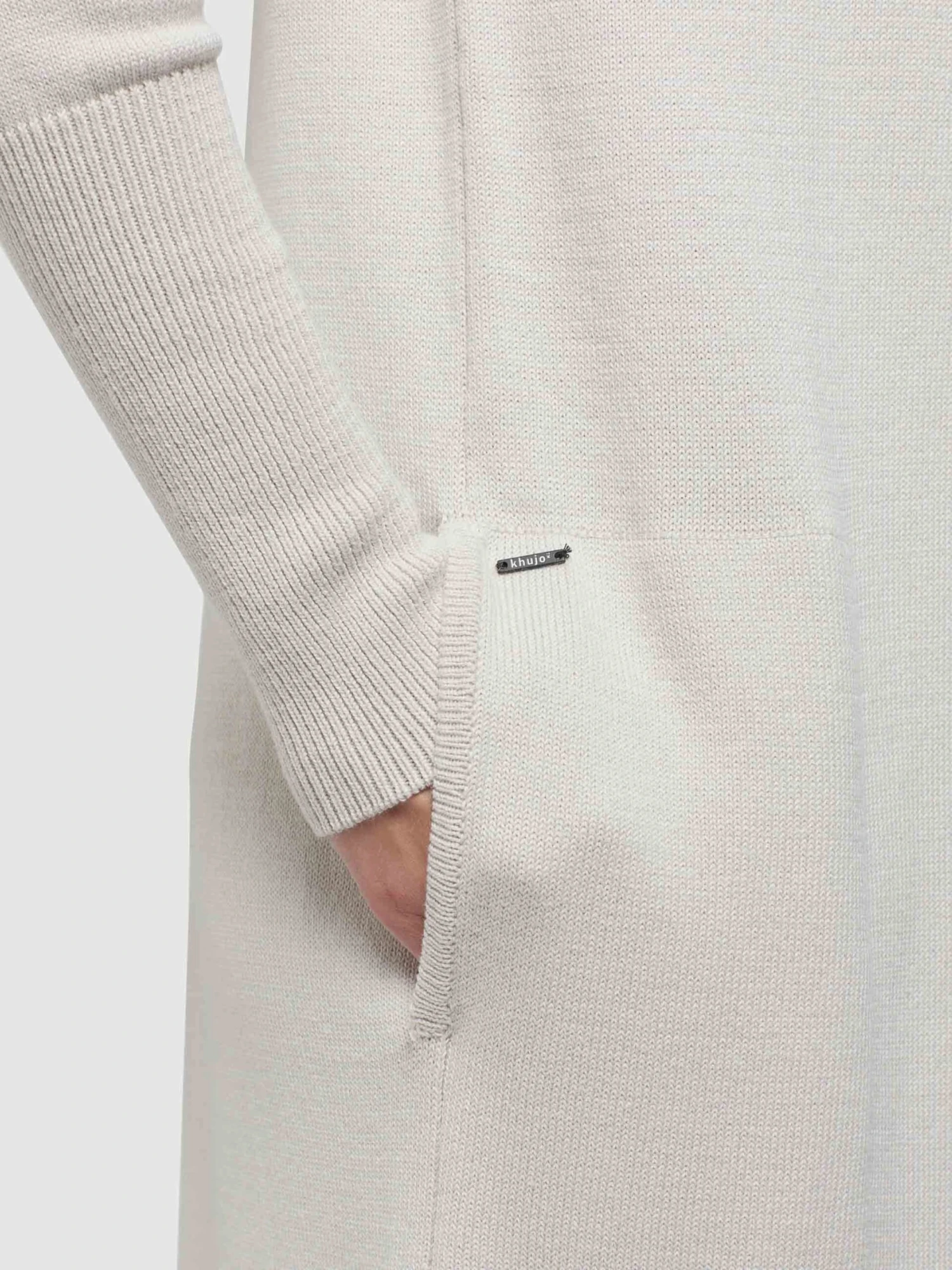 Khujo Vesten Gebreid Vest Elina Dames Crème 7 Khujo Vesten Gebreid Vest Elina Dames Crème - Image 7