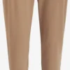 Khujo Sweatpants Tapered Broek Alenia Dames Lichtbruin