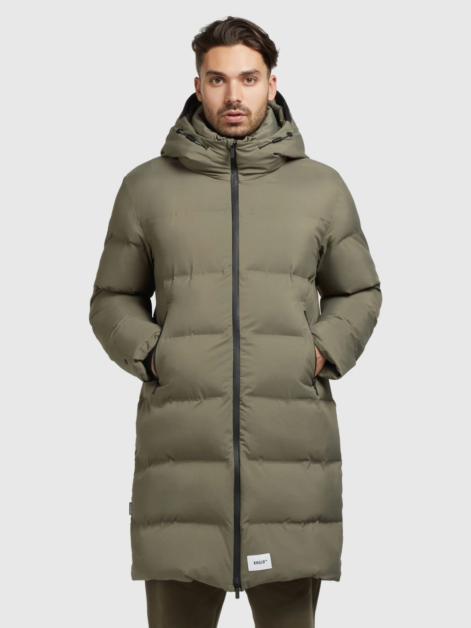 Khujo Wintermantels Winterjas Crew Heren Olijfgroen 2 Khujo Wintermantels Winterjas Crew Heren Olijfgroen - Image 2