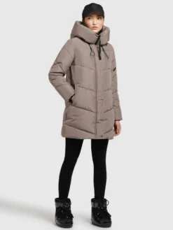 Khujo Winterjassen Winterjas Jordis 4 Dames Taupe -Kleding Verkoop ce59e49a5d175bc9be58a1348e67ea25 scaled
