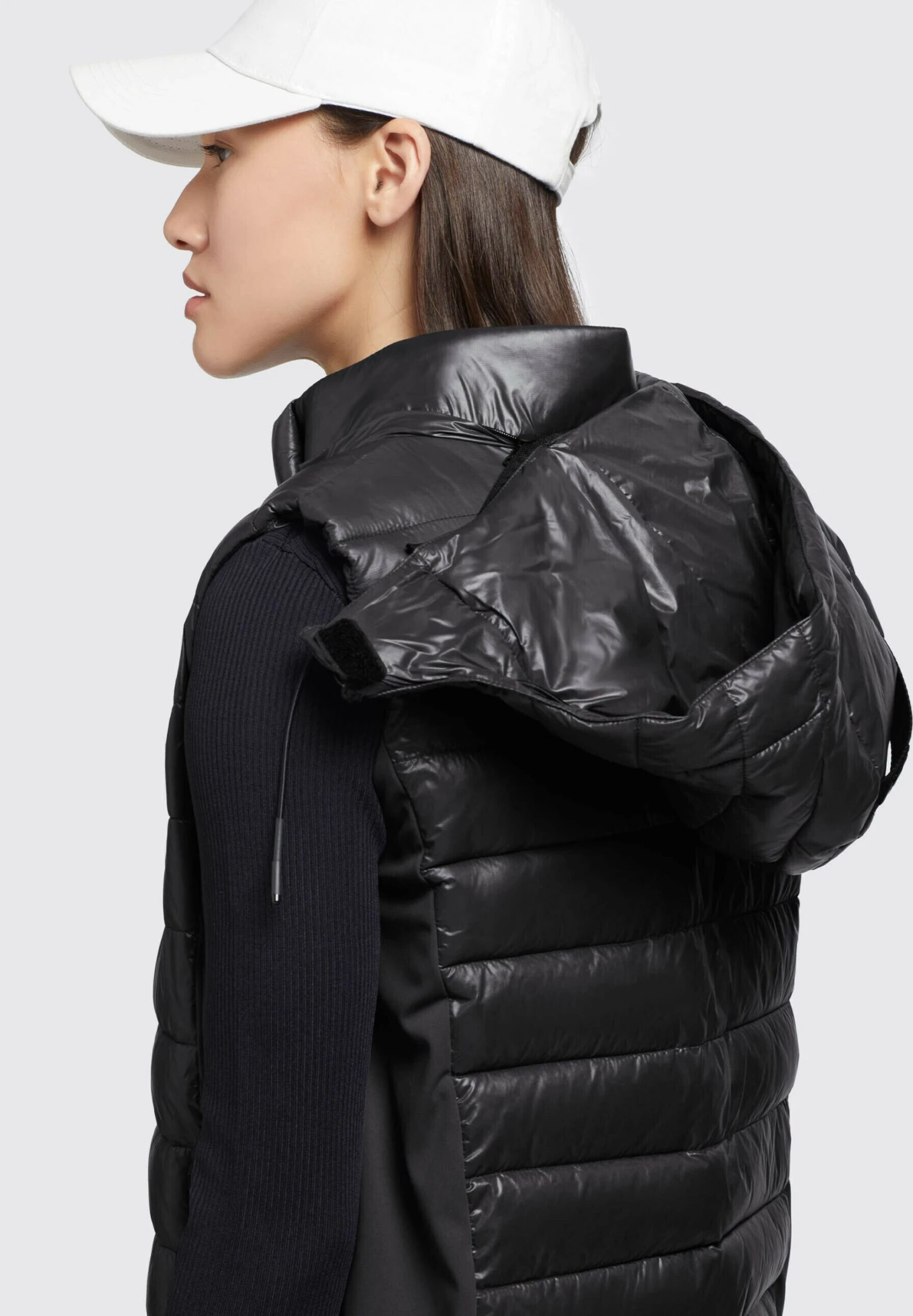 Khujo Becca Shiny - Bodywarmer - Schwarz 7 Khujo Becca Shiny - Bodywarmer - Schwarz - Image 7