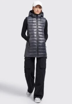 Khujo Becca Shiny - Bodywarmer - Grau -Kleding Verkoop d06e3f2e9cba4de8b1fe9e80d8e38dca scaled