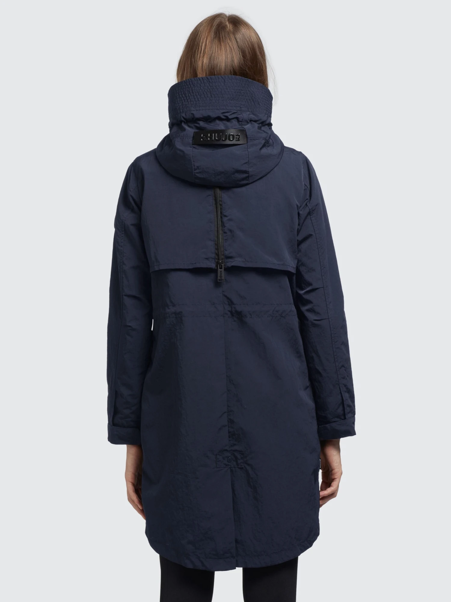 Khujo Tussenmantels Tussenmantel Adda2 Dames Donkerblauw 4 Khujo Tussenmantels Tussenmantel Adda2 Dames Donkerblauw - Image 4