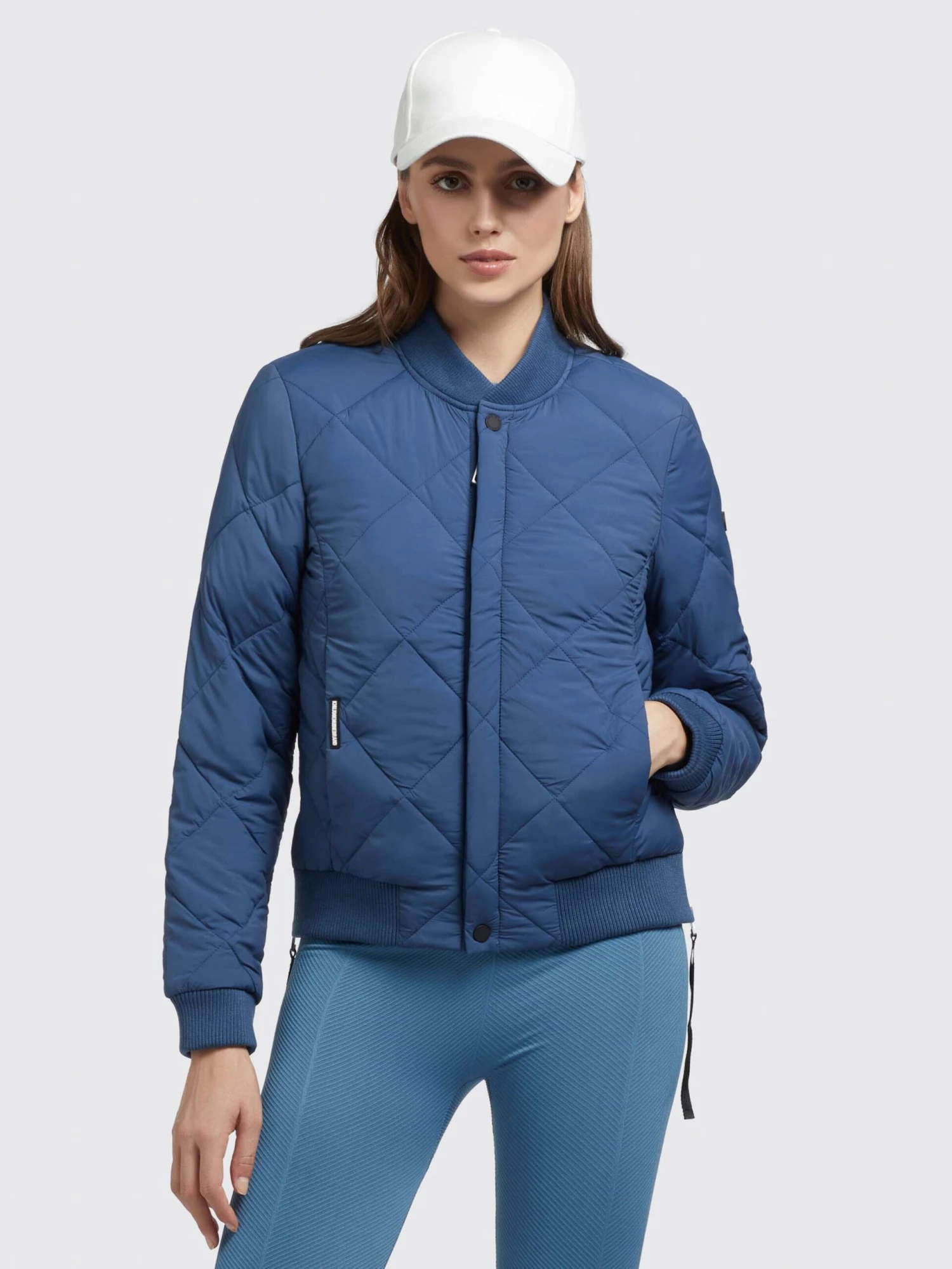 Khujo Tussenjassen Tussenjas Leona Dames Blauw 2 Khujo Tussenjassen Tussenjas Leona Dames Blauw - Image 2