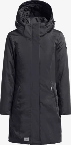 Khujo Wintermantels Wintermantel Blossom Dames Zwart