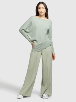 Khujo Fijngebreide Truien Trui Shea Dames Mintgroen -Kleding Verkoop d70515f4980a69156abf8d14a01bd57c scaled