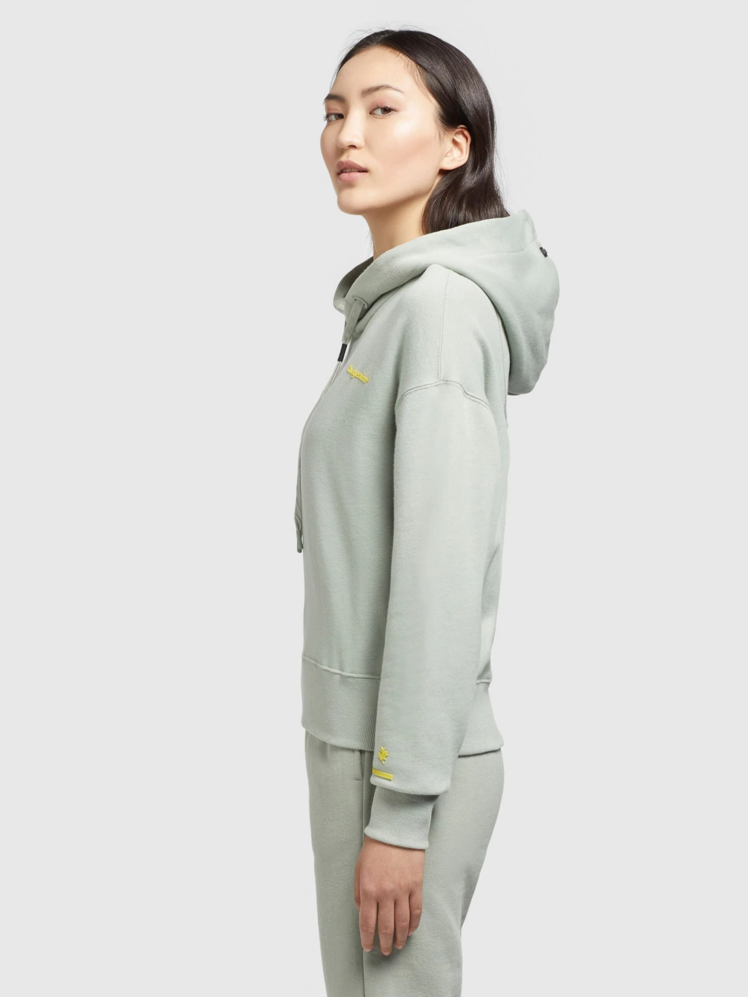 Khujo Longsleeves Shirt Dalia Dames Mintgroen 5 Khujo Longsleeves Shirt Dalia Dames Mintgroen - Image 5