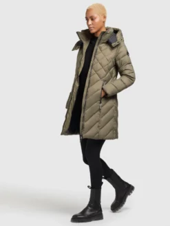 Khujo Tussenmantels Tussenmantel Aneth Dames Kaki -Kleding Verkoop dc23bc1f98ea2564ce9231916b785475 scaled