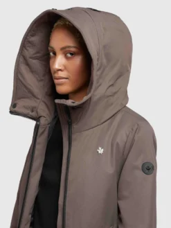 Khujo Tussenmantels Tussenmantel Lisad Dames Mokka -Kleding Verkoop dd00636e81897667476e198a259b273b scaled