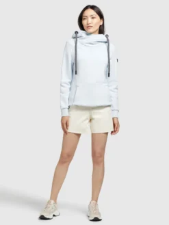 Khujo Hoodies Sweatshirt Rhabea Dames Lichtblauw -Kleding Verkoop de129c6fc3c2b6fe62cc59da24901827 scaled