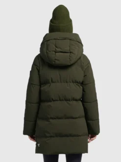 Khujo Korte Mantels Wintermantel Wente Dames Kaki -Kleding Verkoop debf607d7efff65ff72f740c28a1efdd scaled